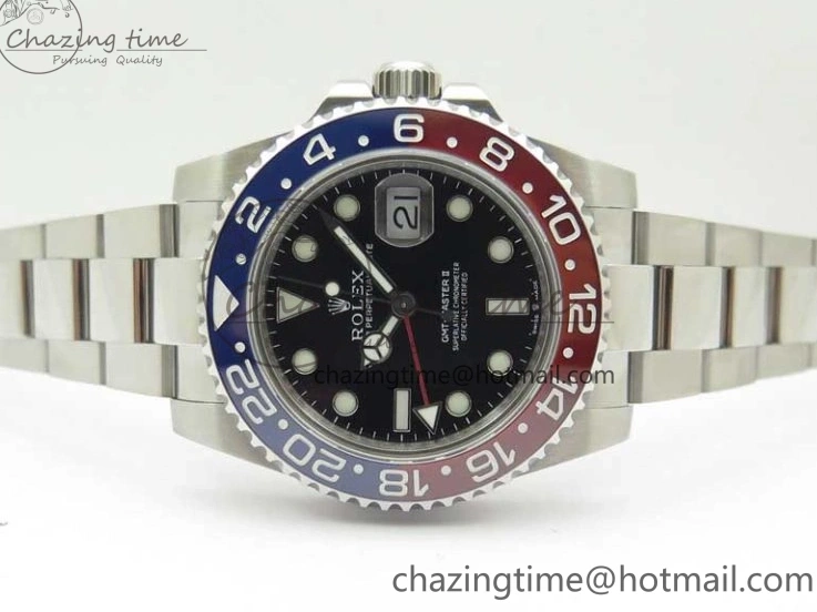 (Correct BP 1:1 Best Black GMT-Master Maker BLRO Hand A3285 Bracelet Dial 904L Stack) 904L 126710 II On Edition Oyster 0103